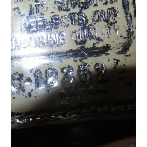 Coach Poppy Signature C Metallic Sateen & Leather Messenger Flap Satchel  #18352 - Picture 11 of 15